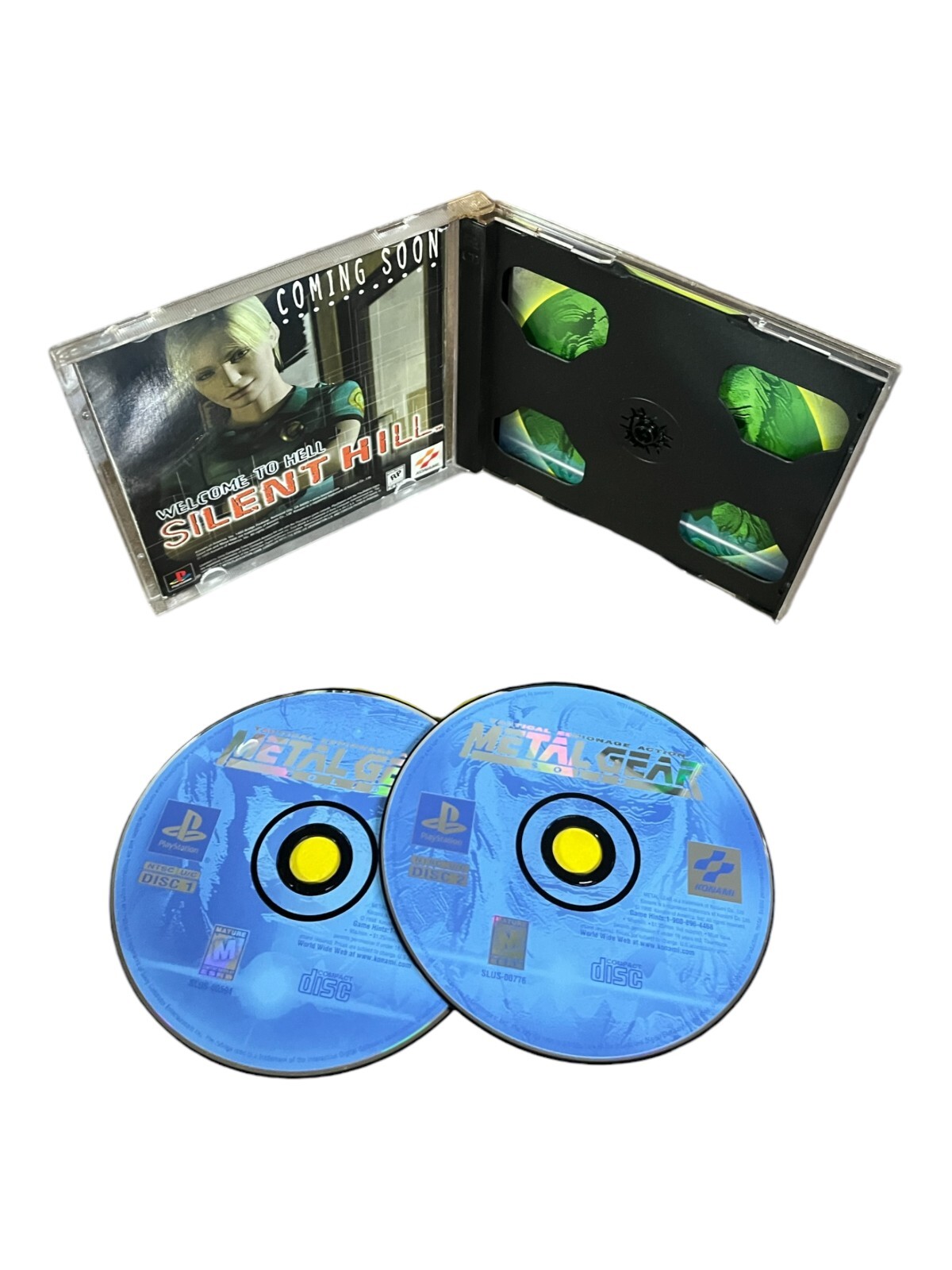 Sony PlayStation 1 PS1 CIB COMPLETE TESTED Metal Gear: Solid 1998 BL
