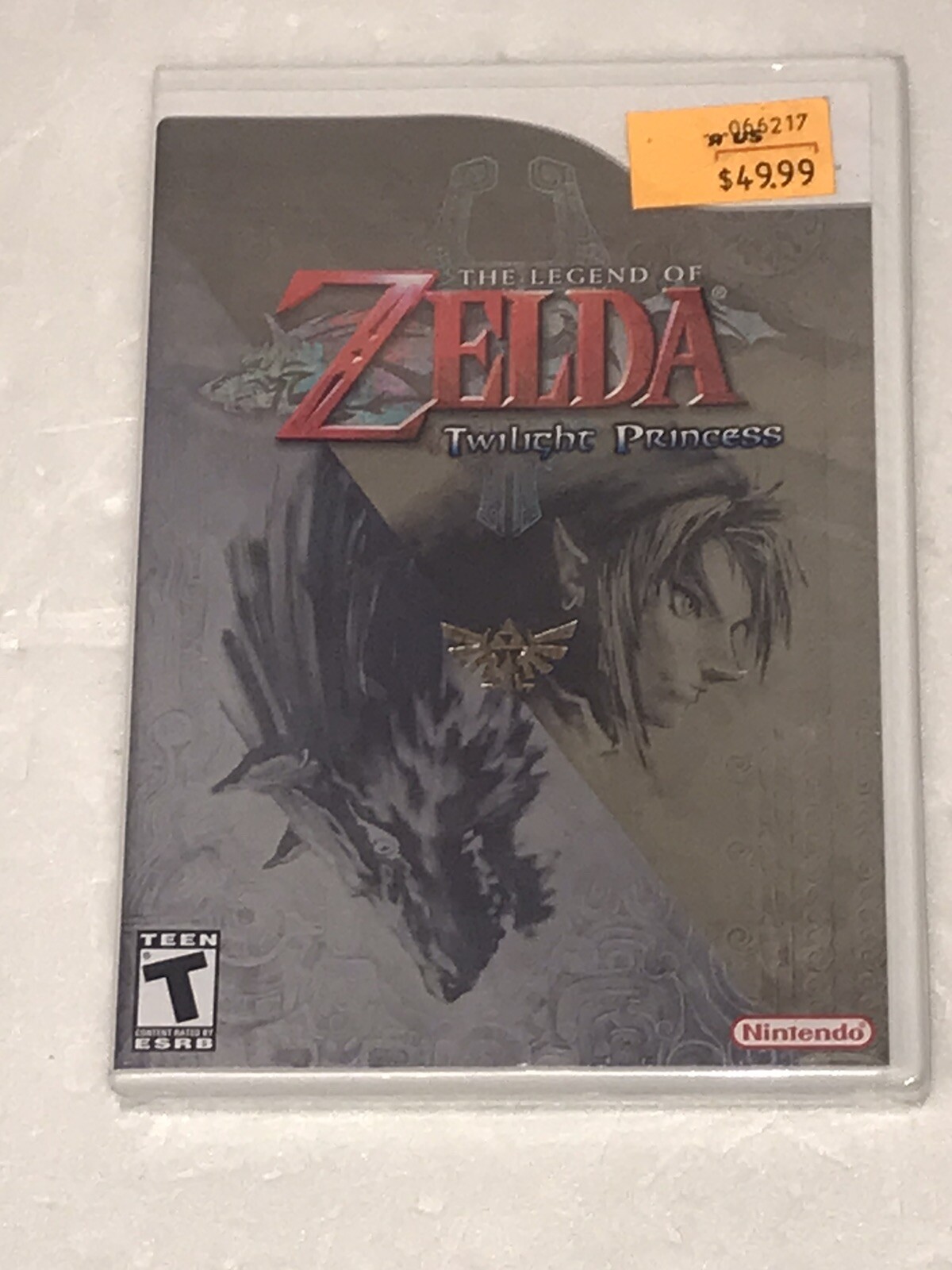 NINTENDO WII THE LEGEND OF ZELDA TWILIGHT PRINCESS NEW FACTORY SEALED RARE FIRST