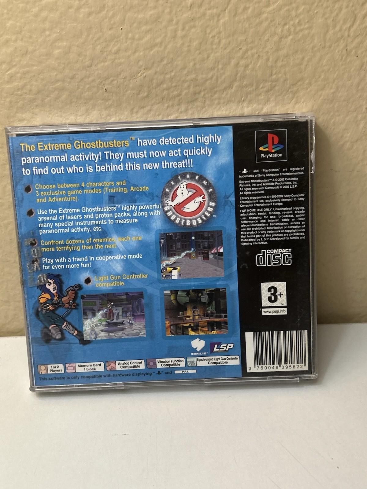 Extreme Ghostbusters The Ultimate Invasion PlayStation 1 PAL USA SELLER Complete