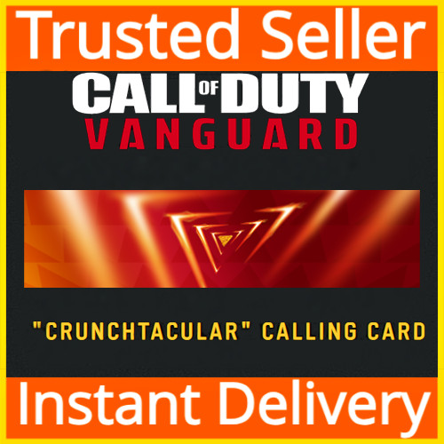 Call of Duty Vanguard / WarZone Crunchtacular Calling Card DLC