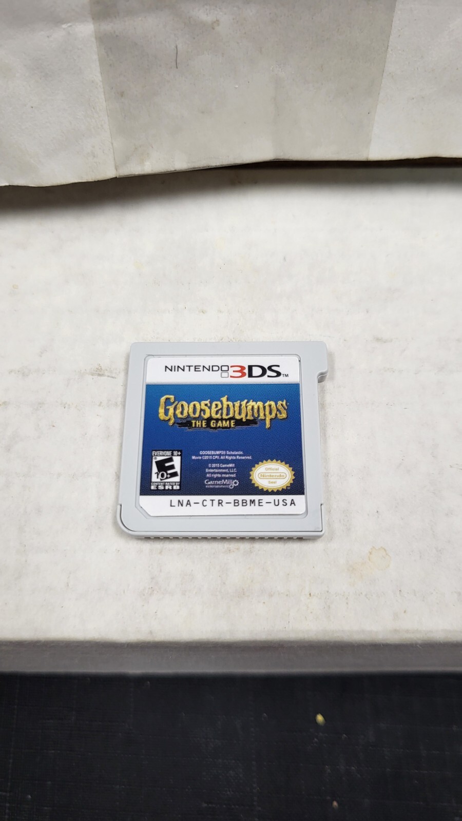 GOOSEBUMPS THE GAME NINTENDO 3DS VIDEO GAME NO BOX OR MANUAL