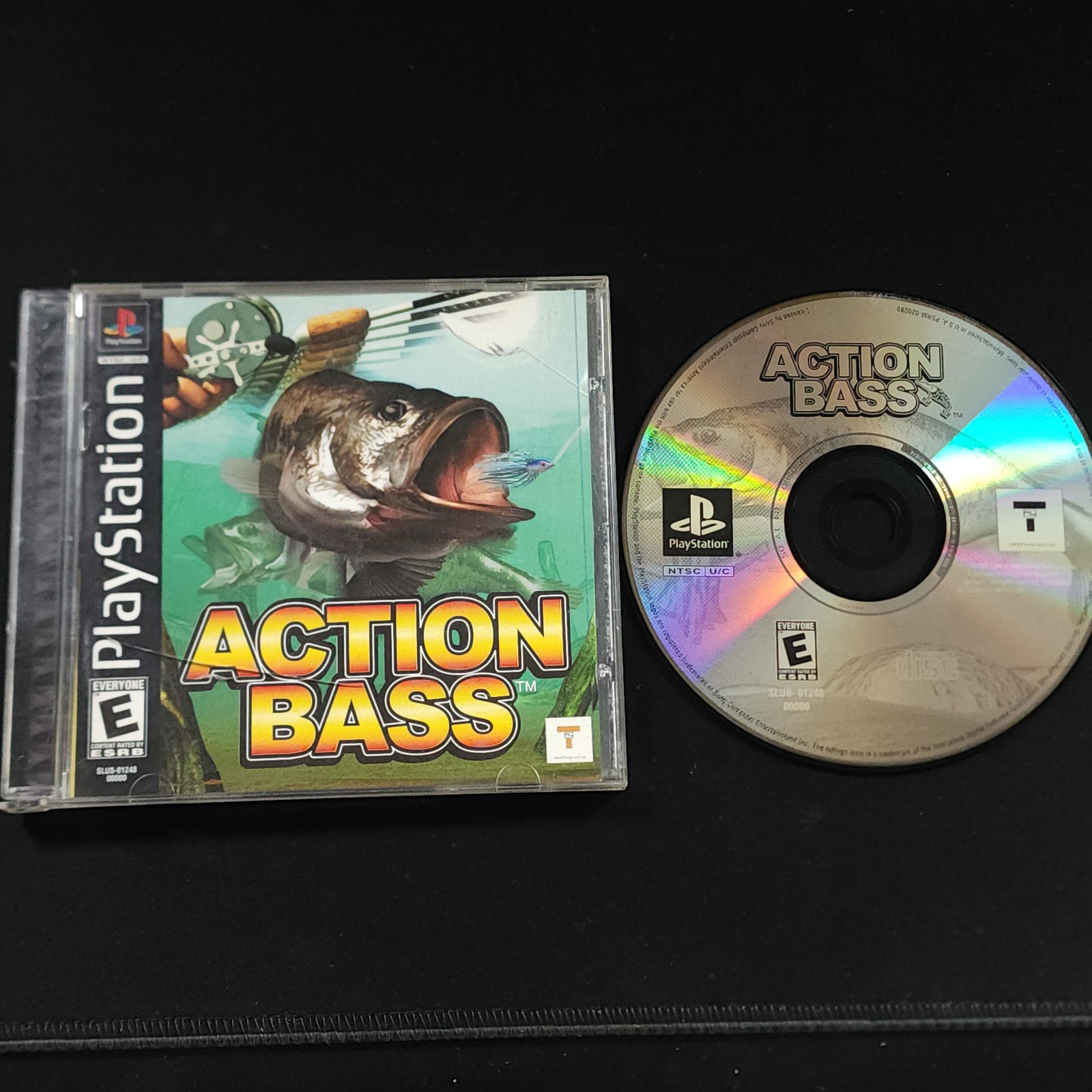 Action Bass (PlayStation 1 PS1) CIB COMPLETE & TESTED
