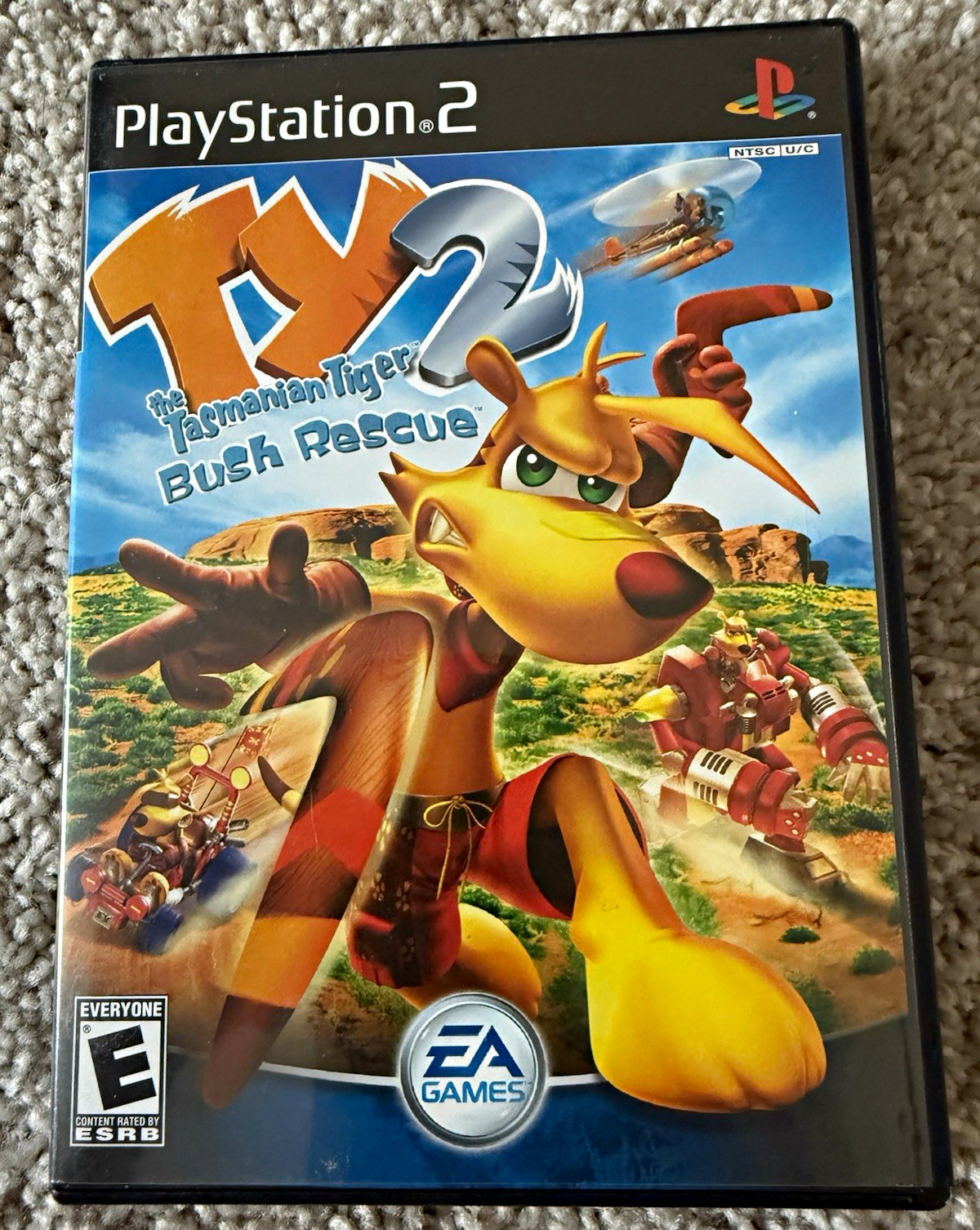 EA Games Ty the Tasmanian Tiger 2: Bush Rescue PS2 CIB E NTSC-U/C 2004