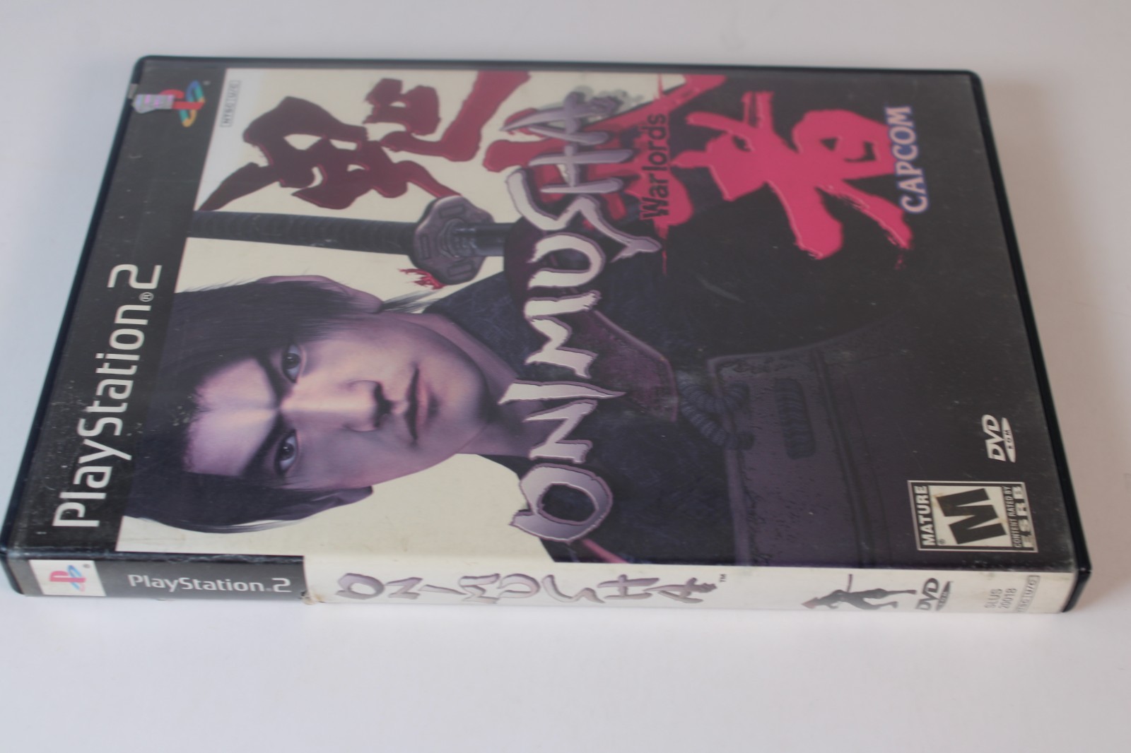 Onimusha Warlords (Sony PlayStation 2, PS2) Black Label, Tested/works