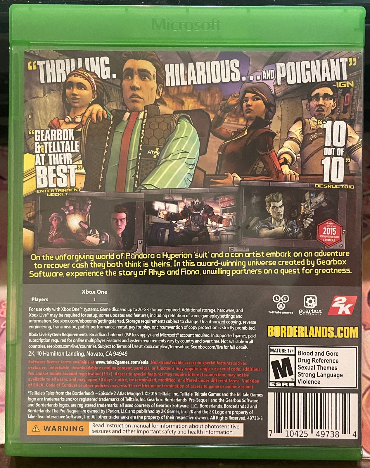 Tales from the Borderlands CIB – English – XBOX One 2014
