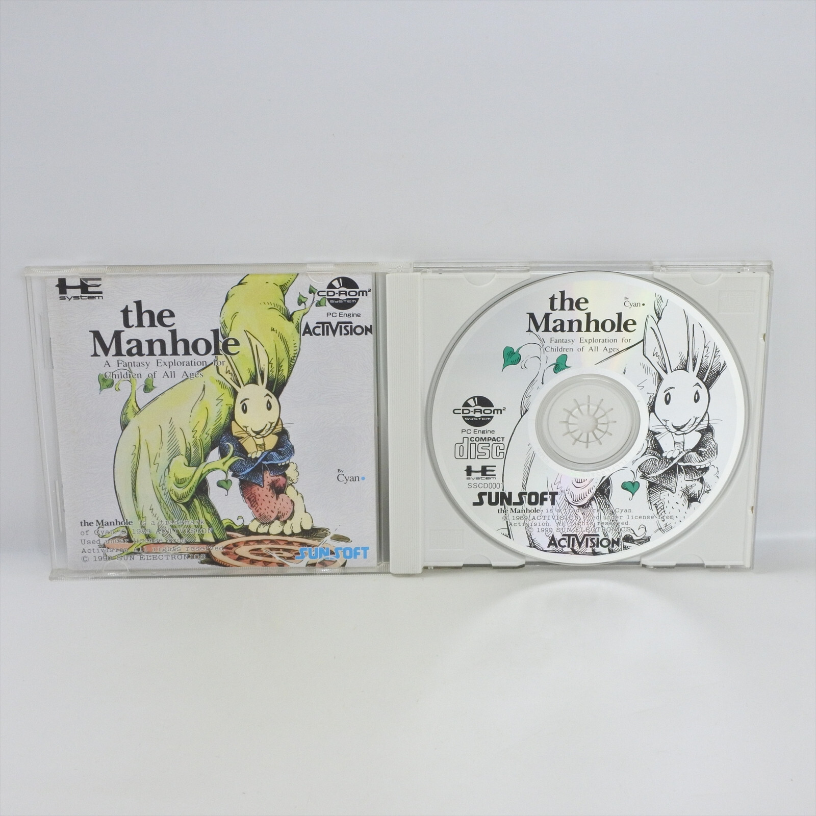 THE MANHOLE PC Engine CD 0674 pe