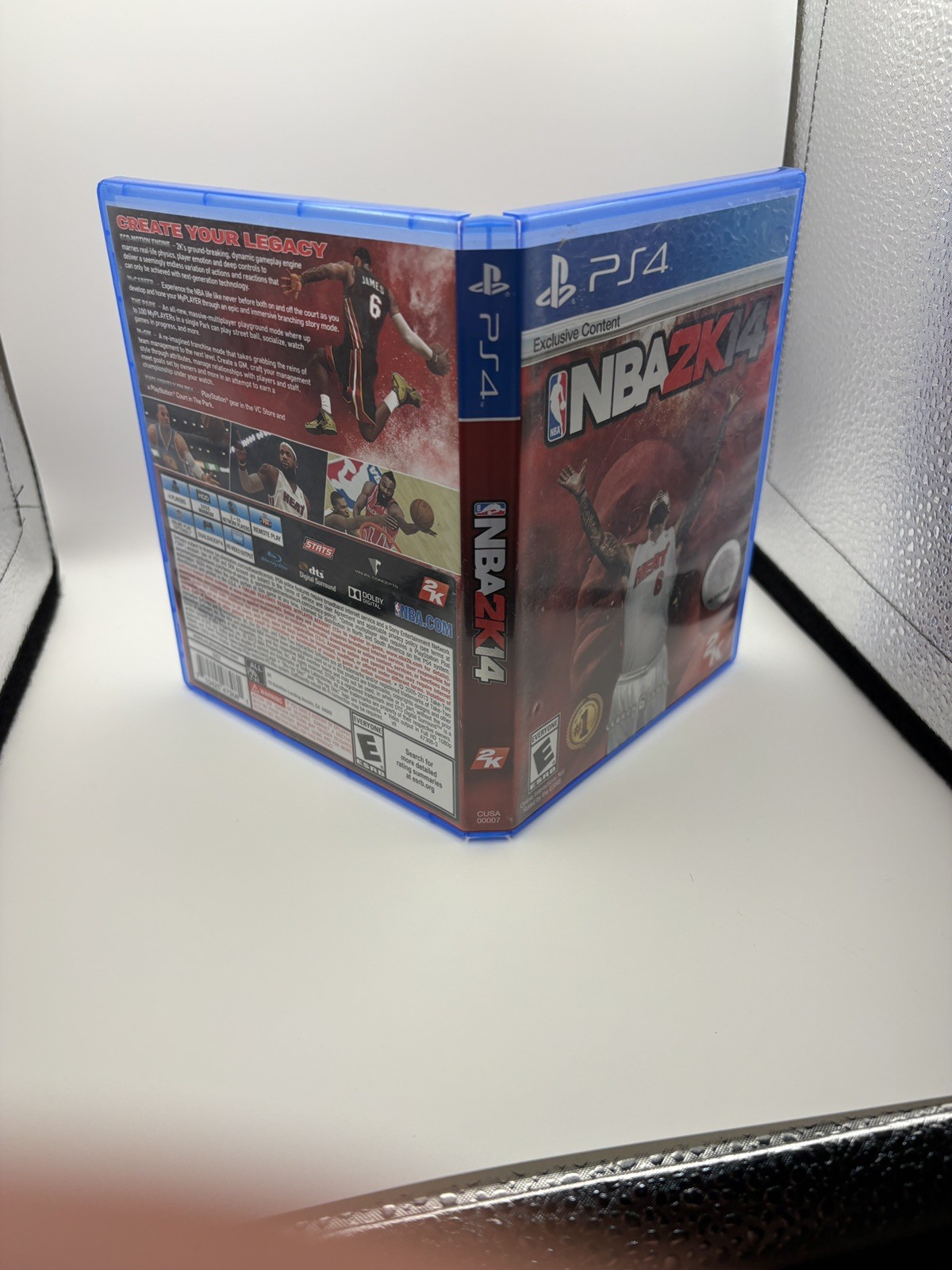 NBA 2K14 (Sony PS4 PlayStation 4, 2013) COMPLETE CIB LEBRON 🐐
