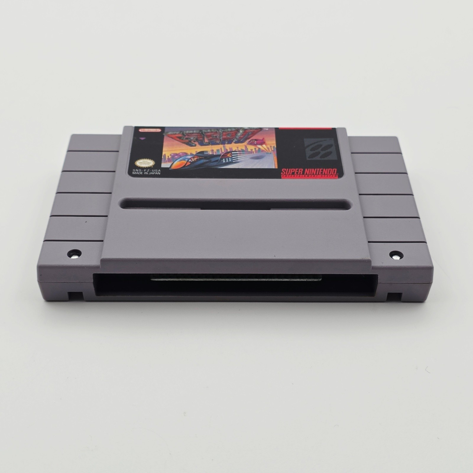 Nintendo F-Zero SNES Super Nintendo Game Cartridge Authentic