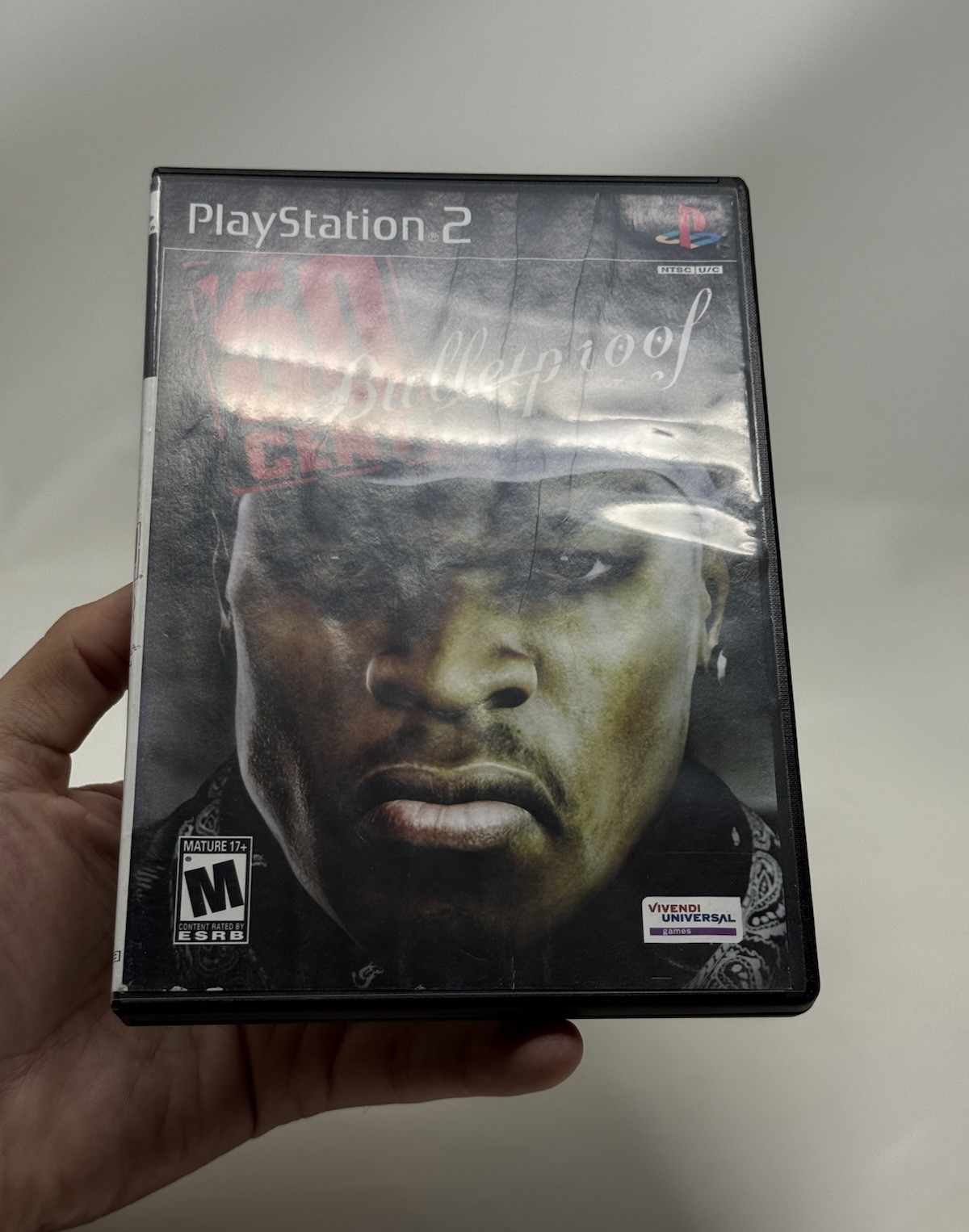 50 Cent Bulletproof PS2 PlayStation 2 Complete CIB Black Label Pristine Disc