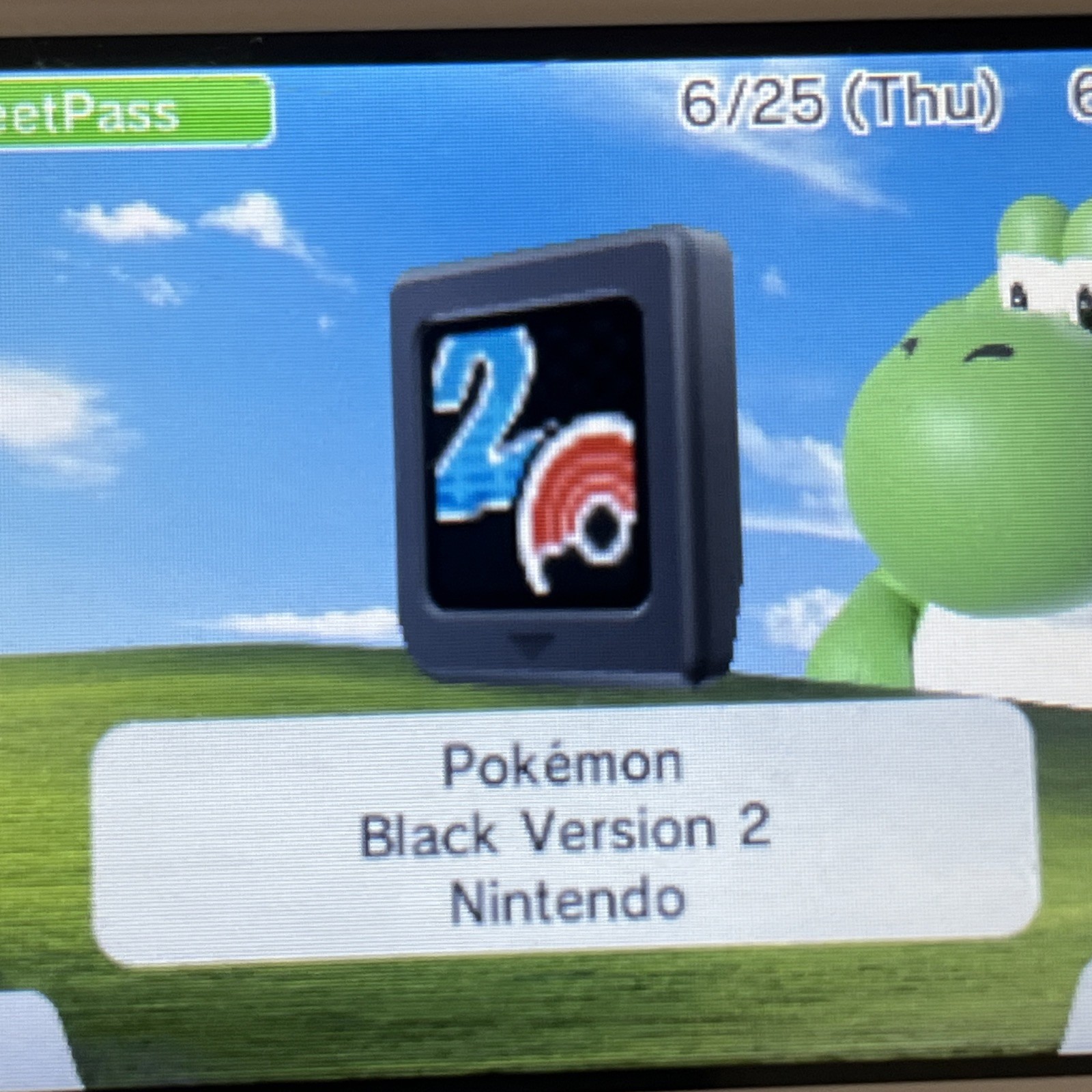 Pokémon Black: Version 2 (Nintendo DS, 2012) Cart Only Authentic – Tested