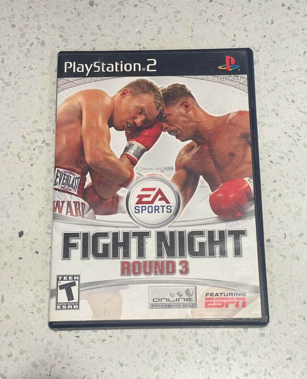 Fight Night Round 3 No Manual FAST SHIPPING (Sony PlayStation 2 PS2 2006)