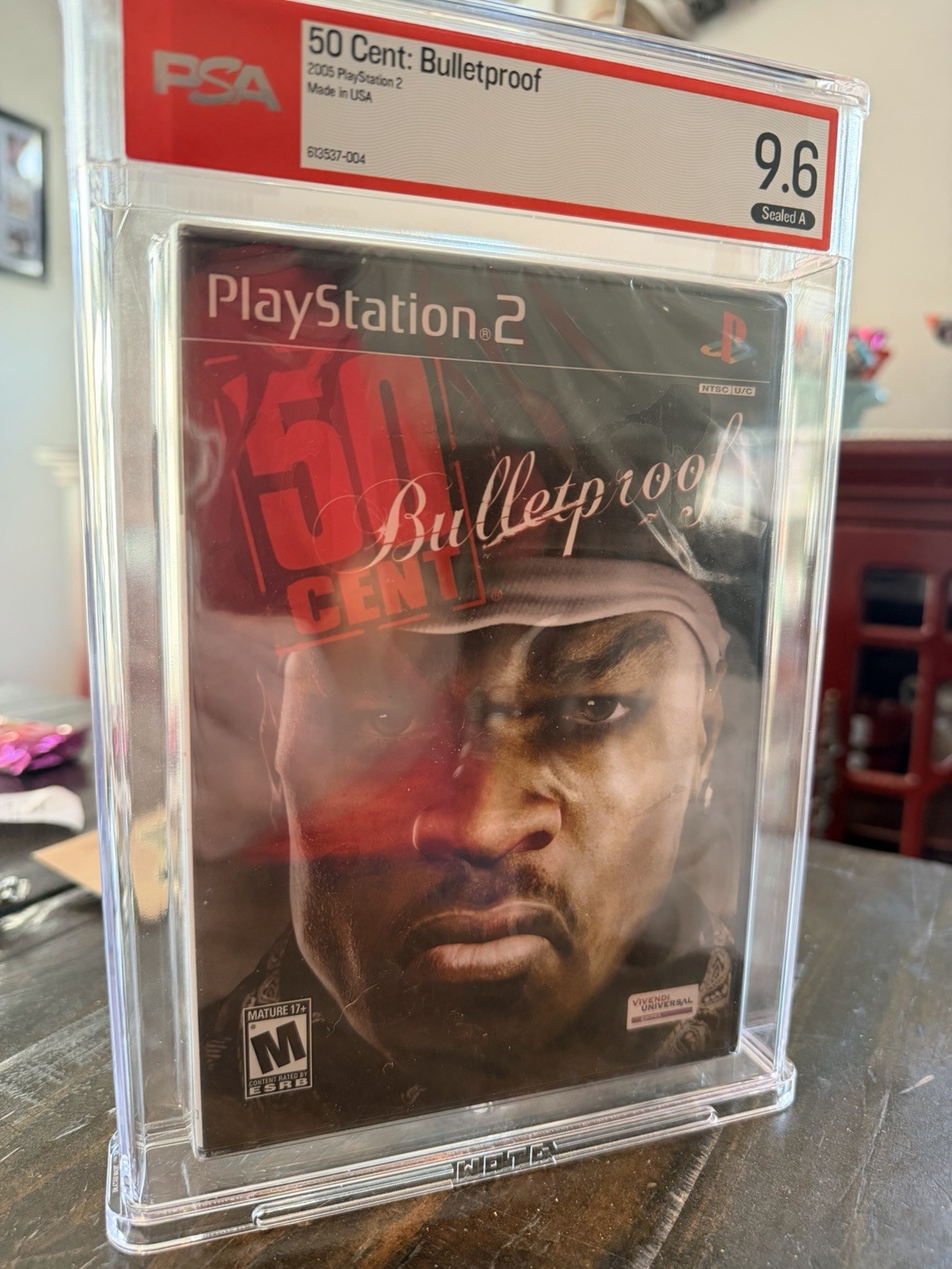 50 Cent: Bulletproof (Sony PlayStation 2, 2005) PSA 9.6 Sealed A