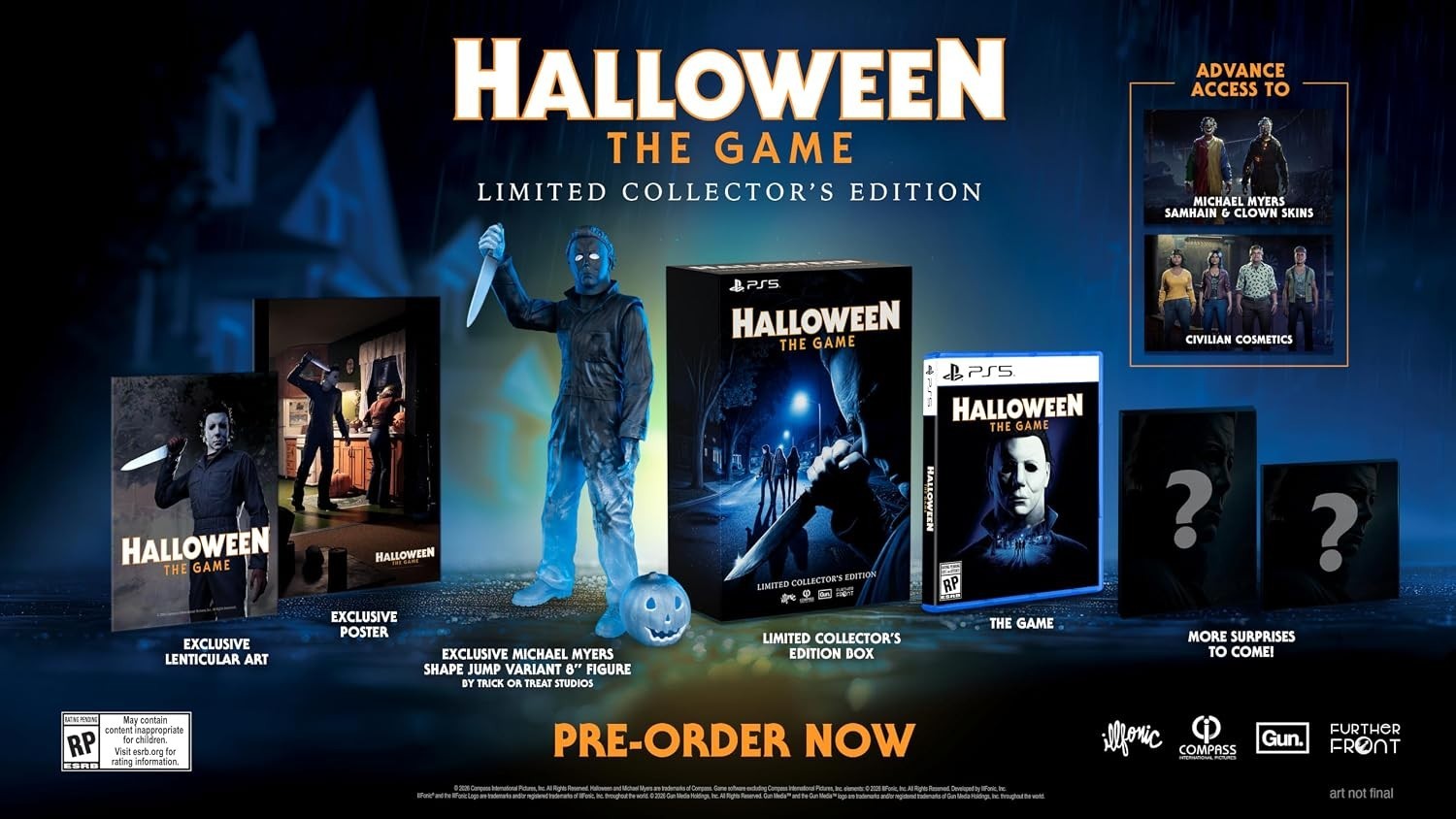 🎃Halloween The Game Limited Collector’s Edition PS5 PRESALE 🎃