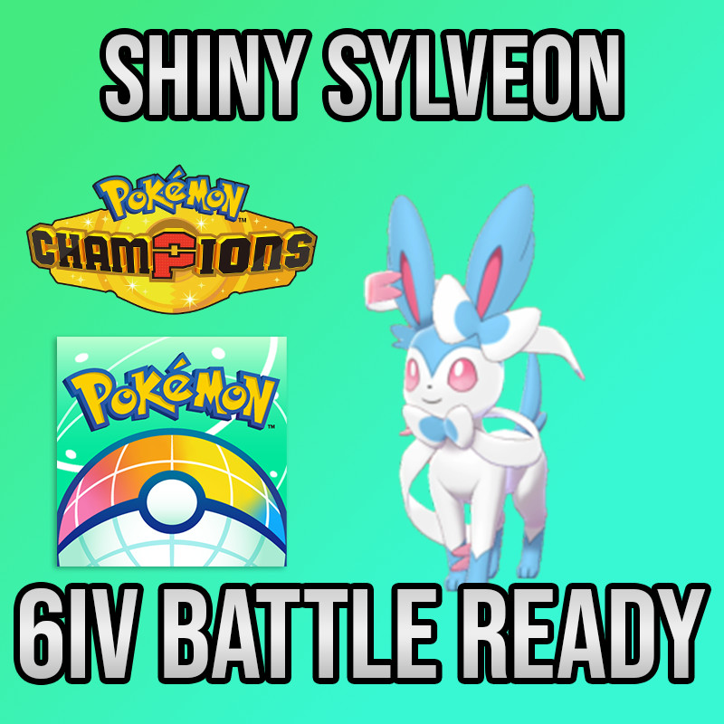 ✨6IV SHINY Sylveon Battle Ready🚀 POKEMON HOME✨Pokemon Champions✨