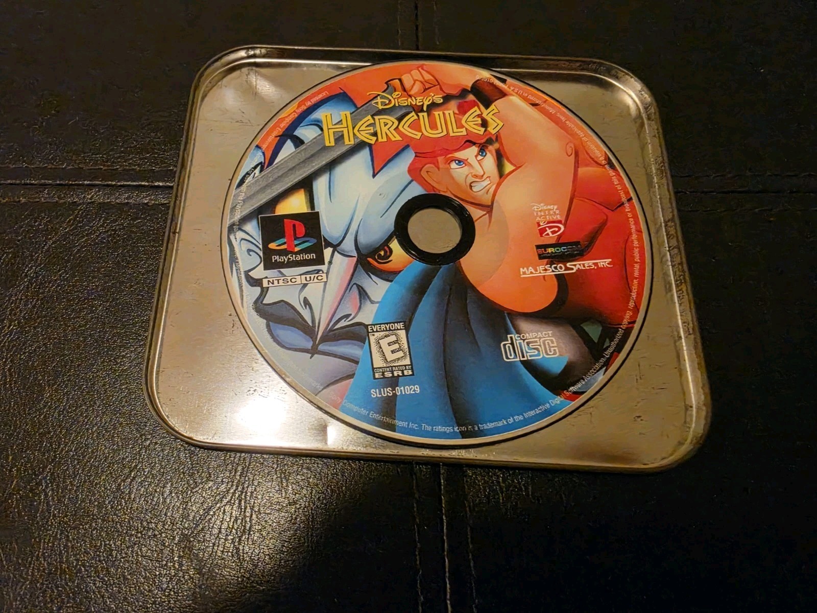 Disney’s Hercules (Sony PlayStation 1, 1998) Disc Only Tested Working
