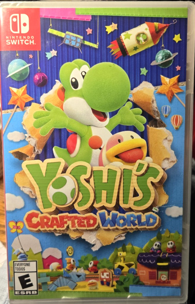 Nitendo Switch – Yoshi’s Crafted World – (2019) – New/Sealed Free Returns