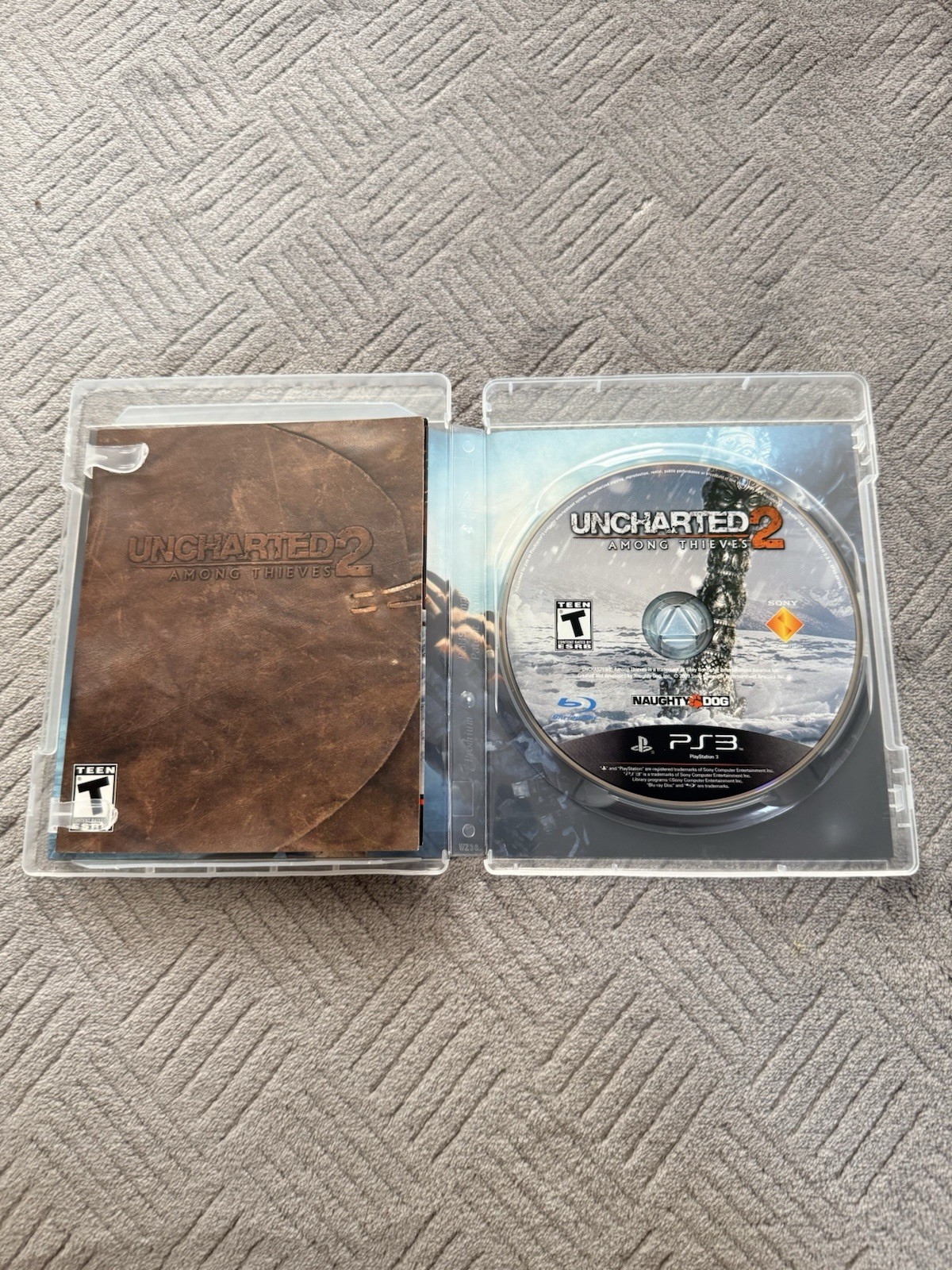 Uncharted 2: Among Thieves (Sony PlayStation 3 PS3, 2009) Complete CIB