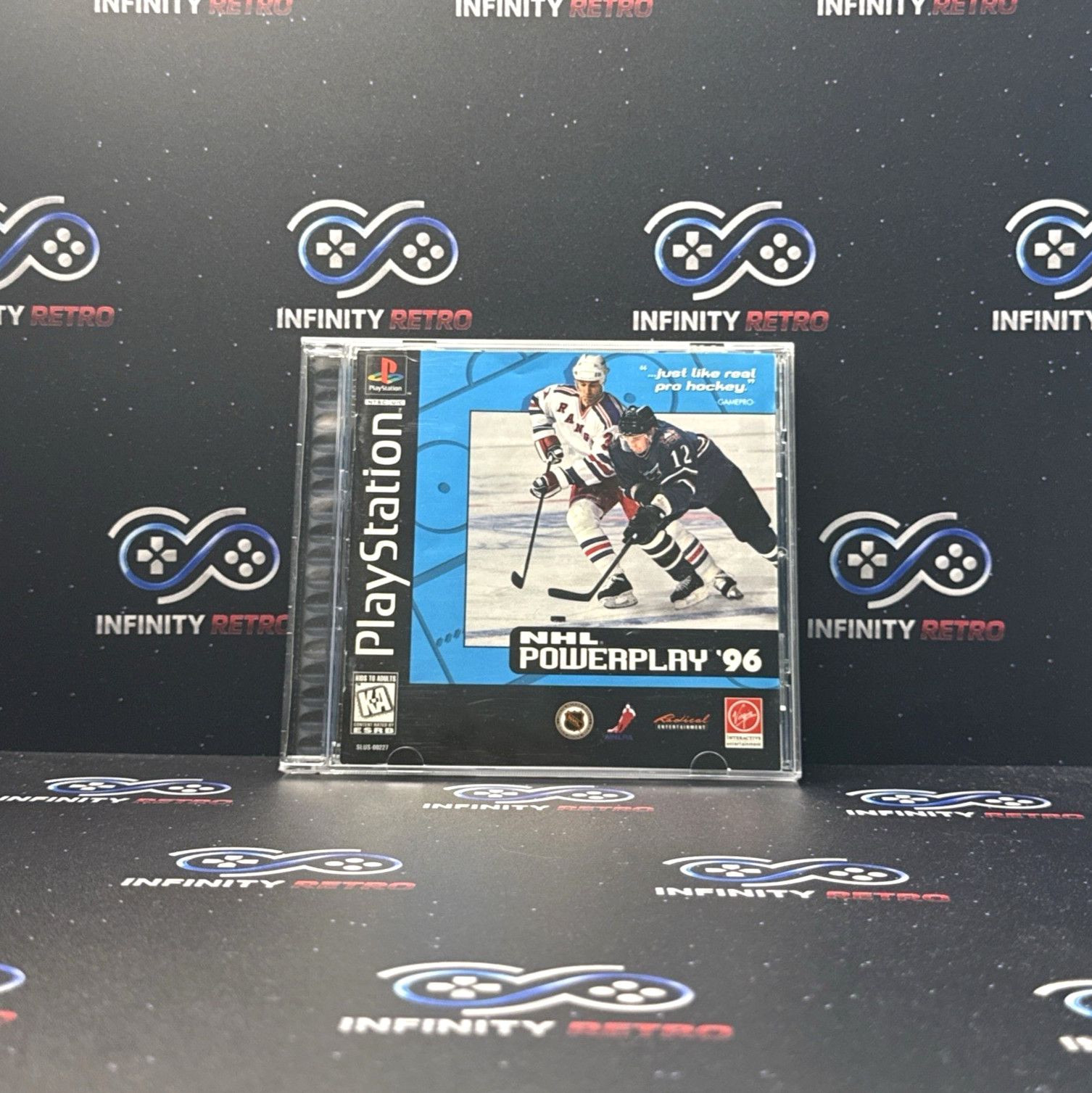 NHL Powerplay ’96 Sony PlayStation 1 PS1 CIB Refurbished & Tested Free Shipping