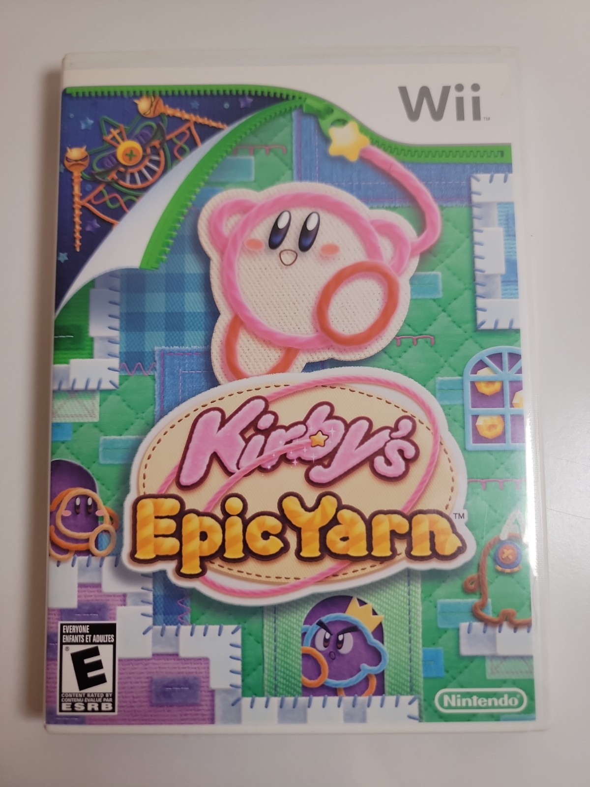 Nintendo Wii Kirby’s Epic Yarn (Nintendo Wii, 2010) Complete English