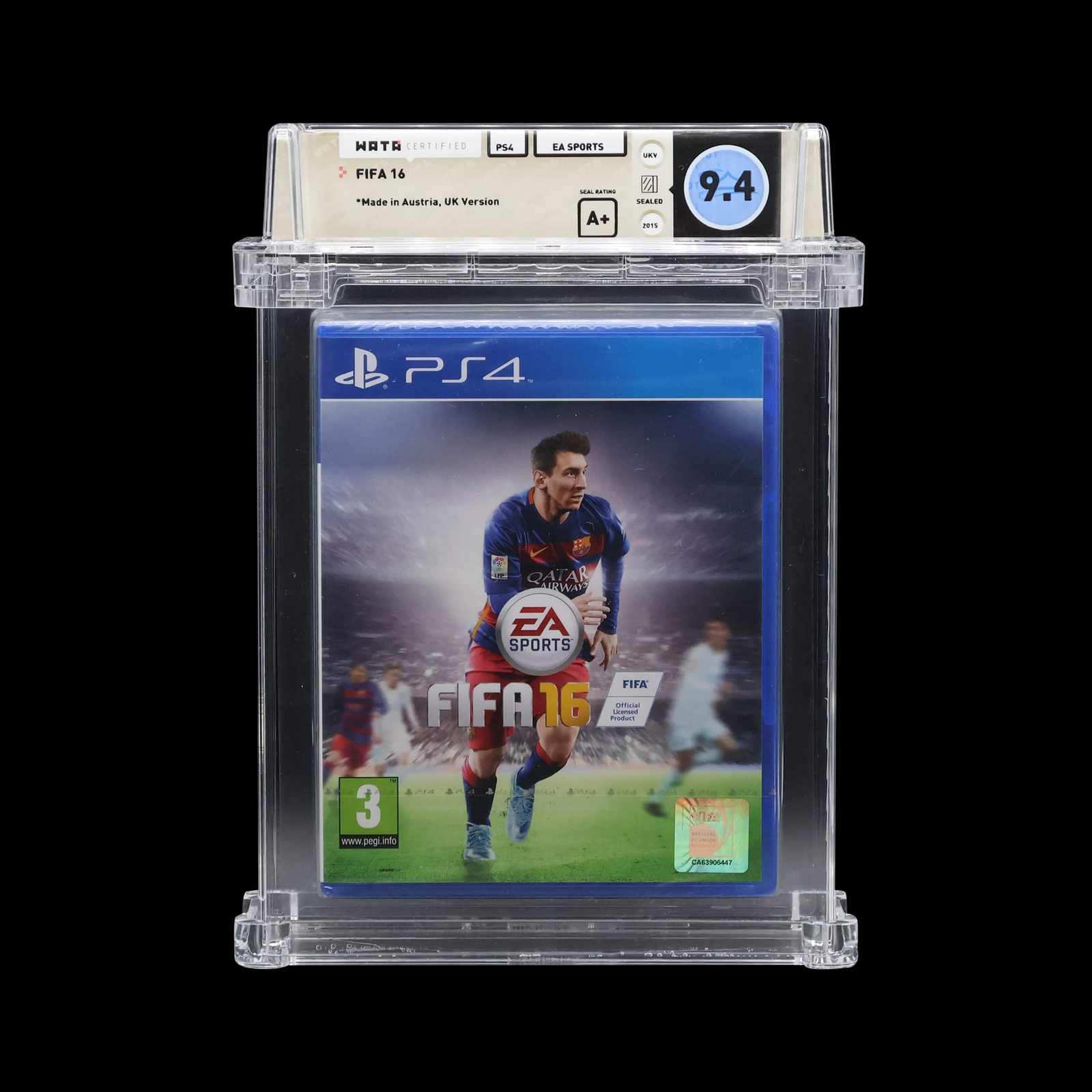 FIFA 16 – PlayStation 4 (PAL) (United Kingdom) (WATA: 9.4)
