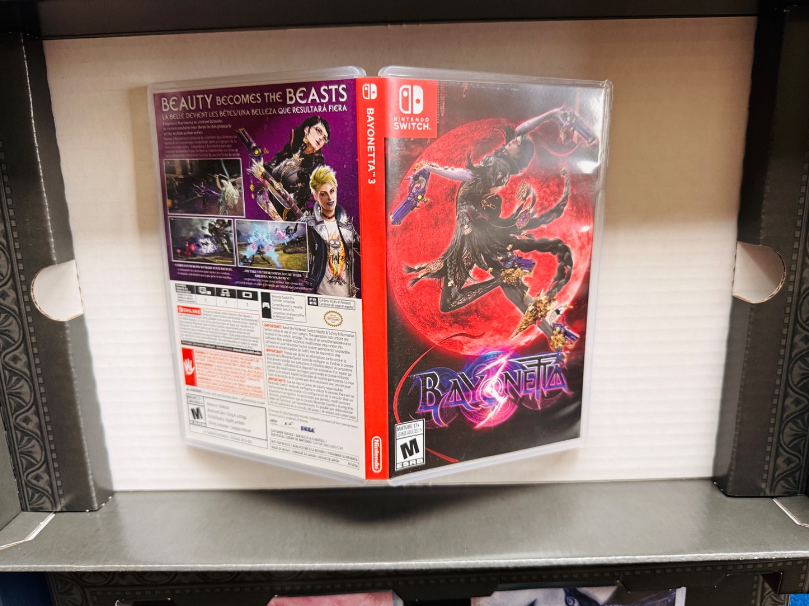 Bayonetta 3 Trinity Masquerade Edition Nintendo Switch with FREE BOX PROTECTOR !