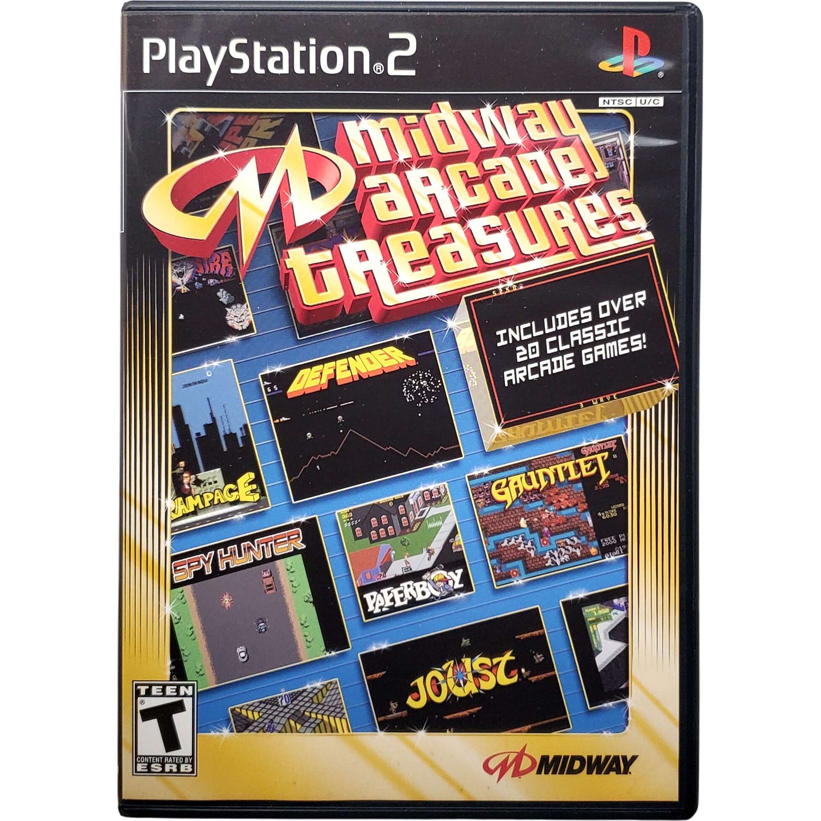 Midway Arcade Treasures – Sony Playstation 2 Pristine Tested Authentic
