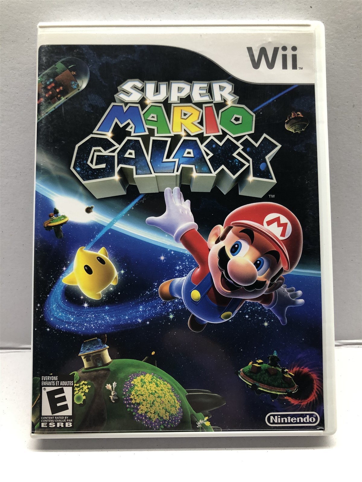 Super Mario Galaxy – Nintendo Wii 2007 – Complete w/ Manual – Tested – Free Ship