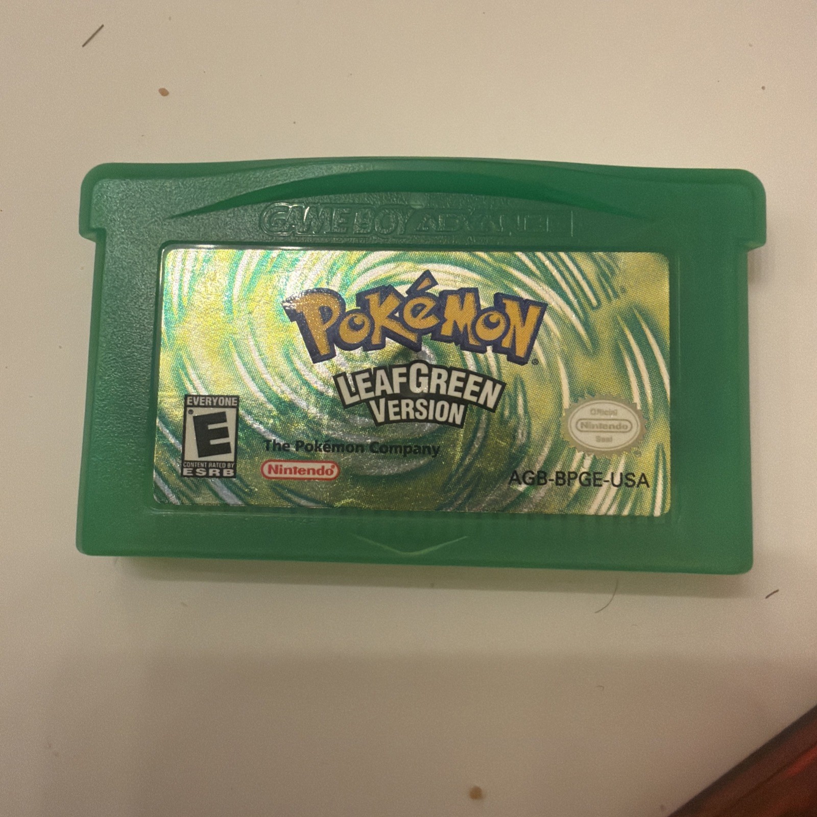 Pokemon LeafGreen Version Nintendo Gameboy Advance GBA Tested Authentic Clean