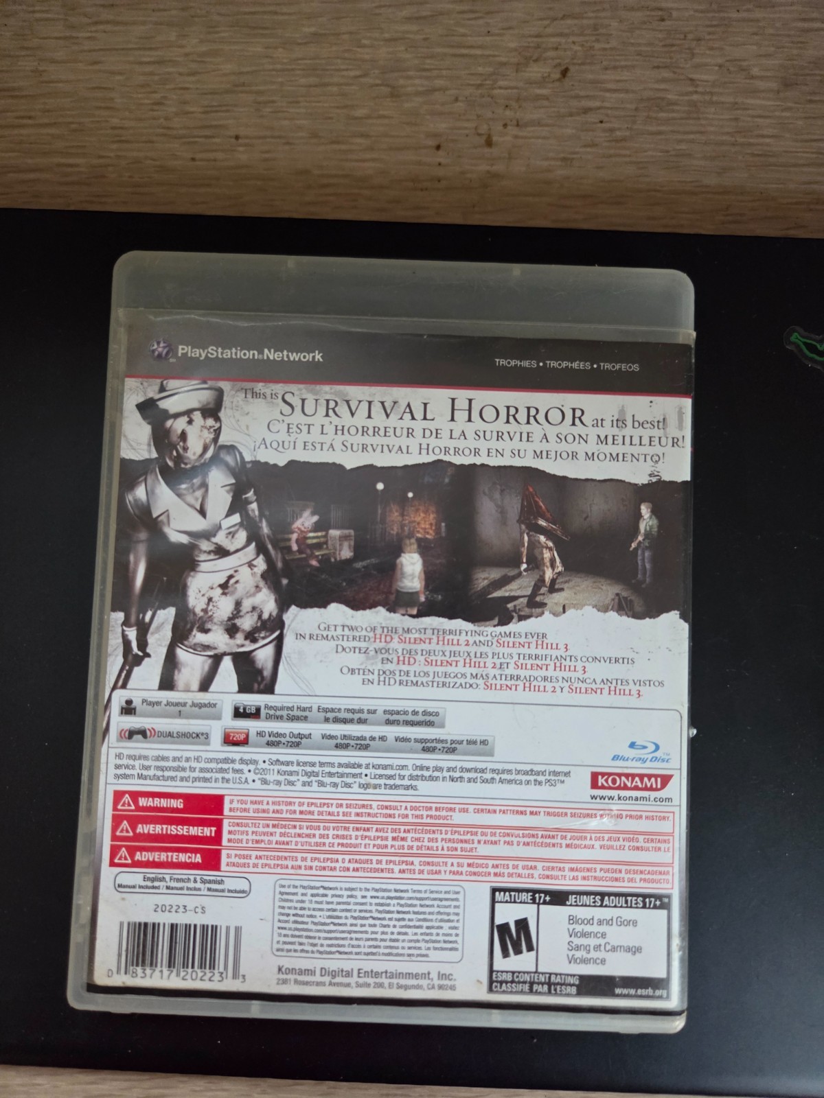Silent Hill Collection – Sony PlayStation 3