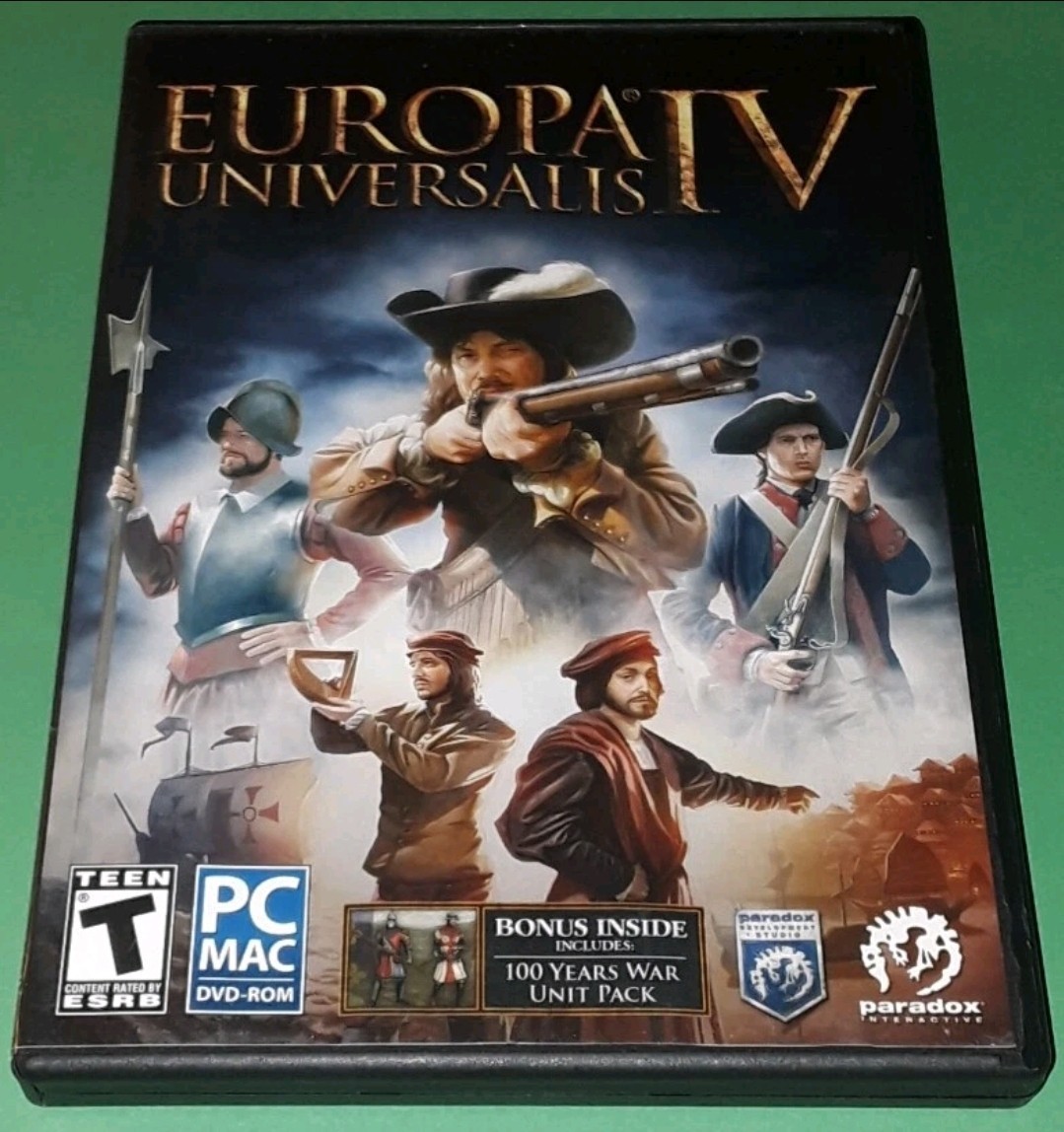 EUROPA IV Universaus PC MAC Game – Windows XP VISTA 7 & 8 Tactical War Strategy