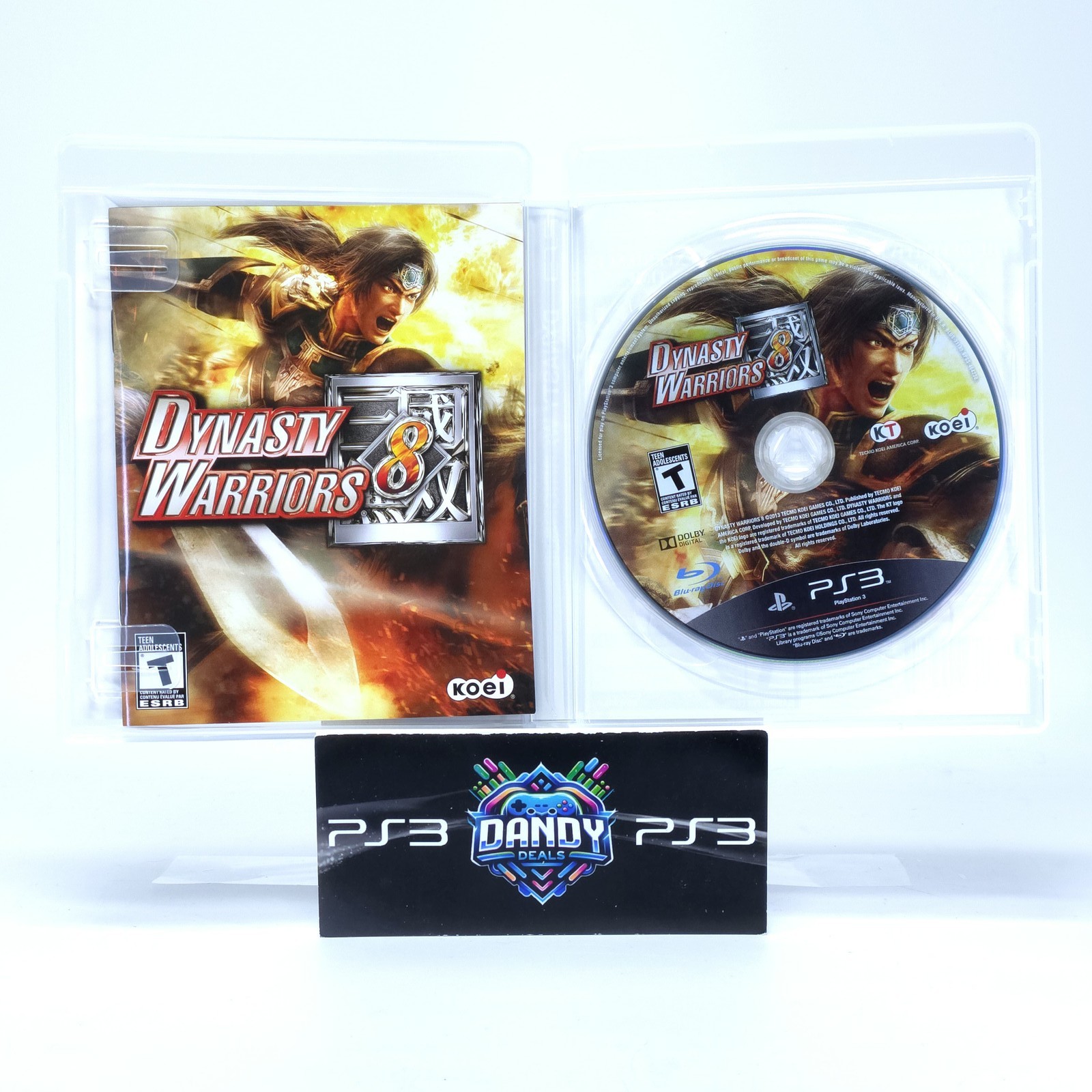Dynasty Warriors 8 PS3 CIB W/ Manual – PlayStation 3