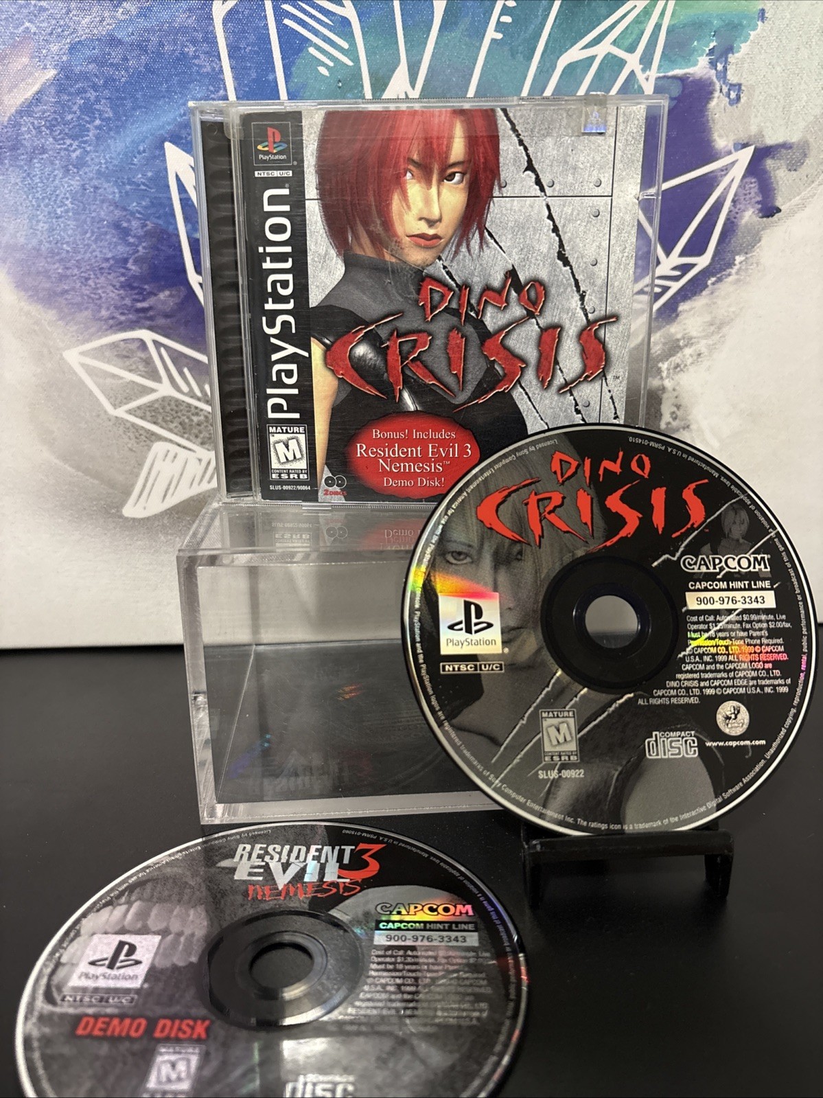 Dino Crisis – PlayStation PS1 – Authentic, Working, CIB w/ Demo & Reg Card