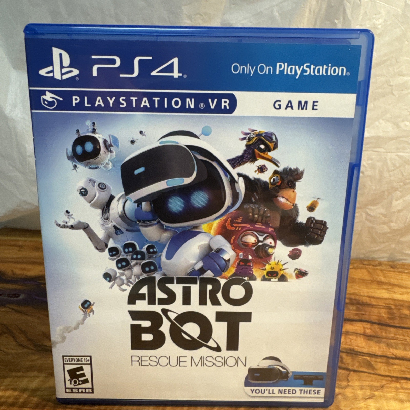 ASTRO BOT Rescue Mission – Sony PlayStation 4, 2018 – Tested PS4 PSFour – VR