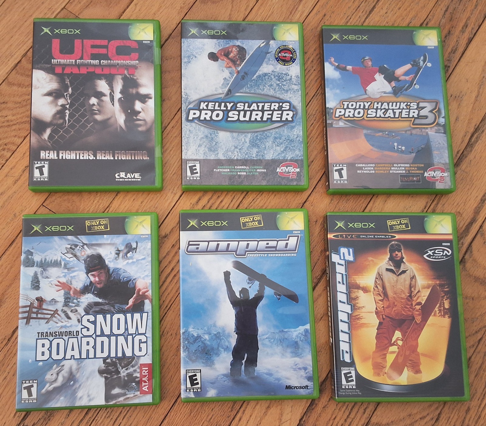 Xbox Assorted Extreme Sports Games – Assorted & Untested