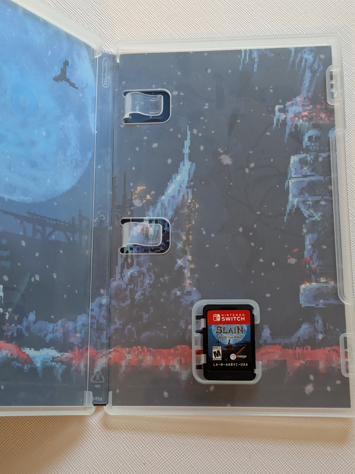 Slain: Back from Hell (Nintendo Switch, 2018) Game + Case – Authentic – Tested