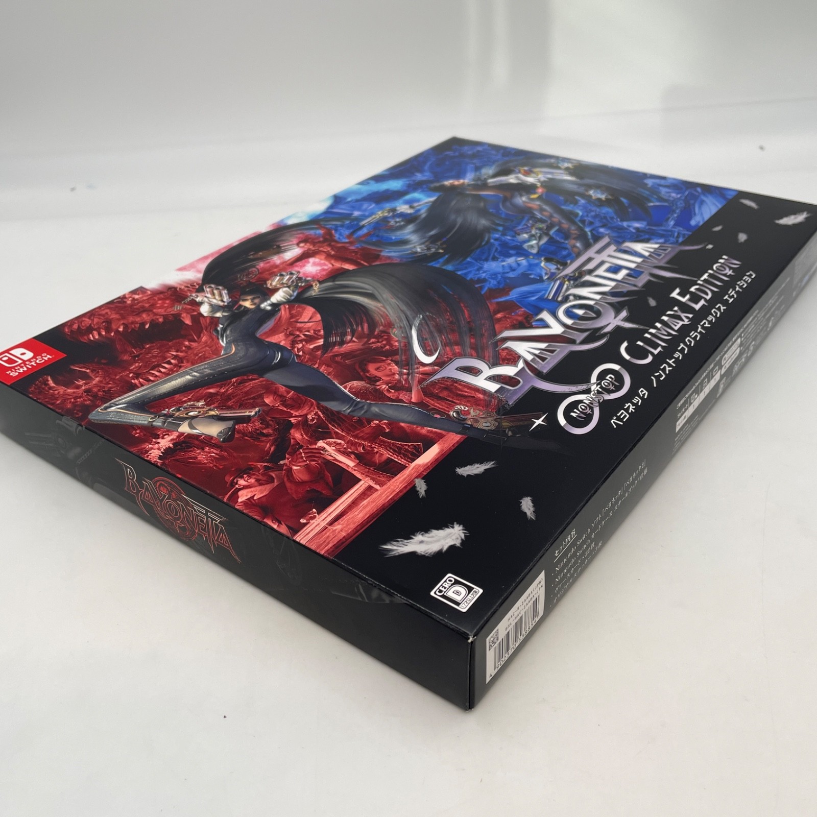 Nintendo Switch Bayonetta Climax Edition w/Steel book Original sticker