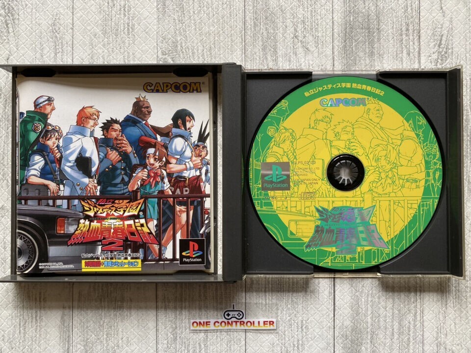 SONY PS 1 2 JoJo’s Bizarre Adventure & Shiritsu Justice Gakuen 1 2 & Kenichi
