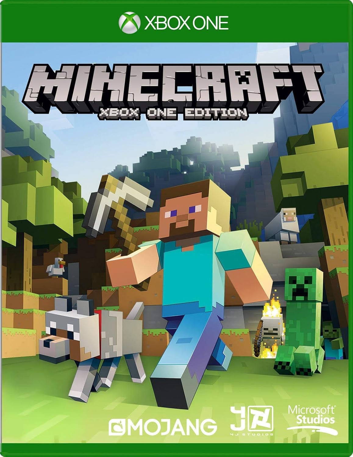 Minecraft Xbox One Edition CIB Complete in Box Tested Sandbox Building Mojang