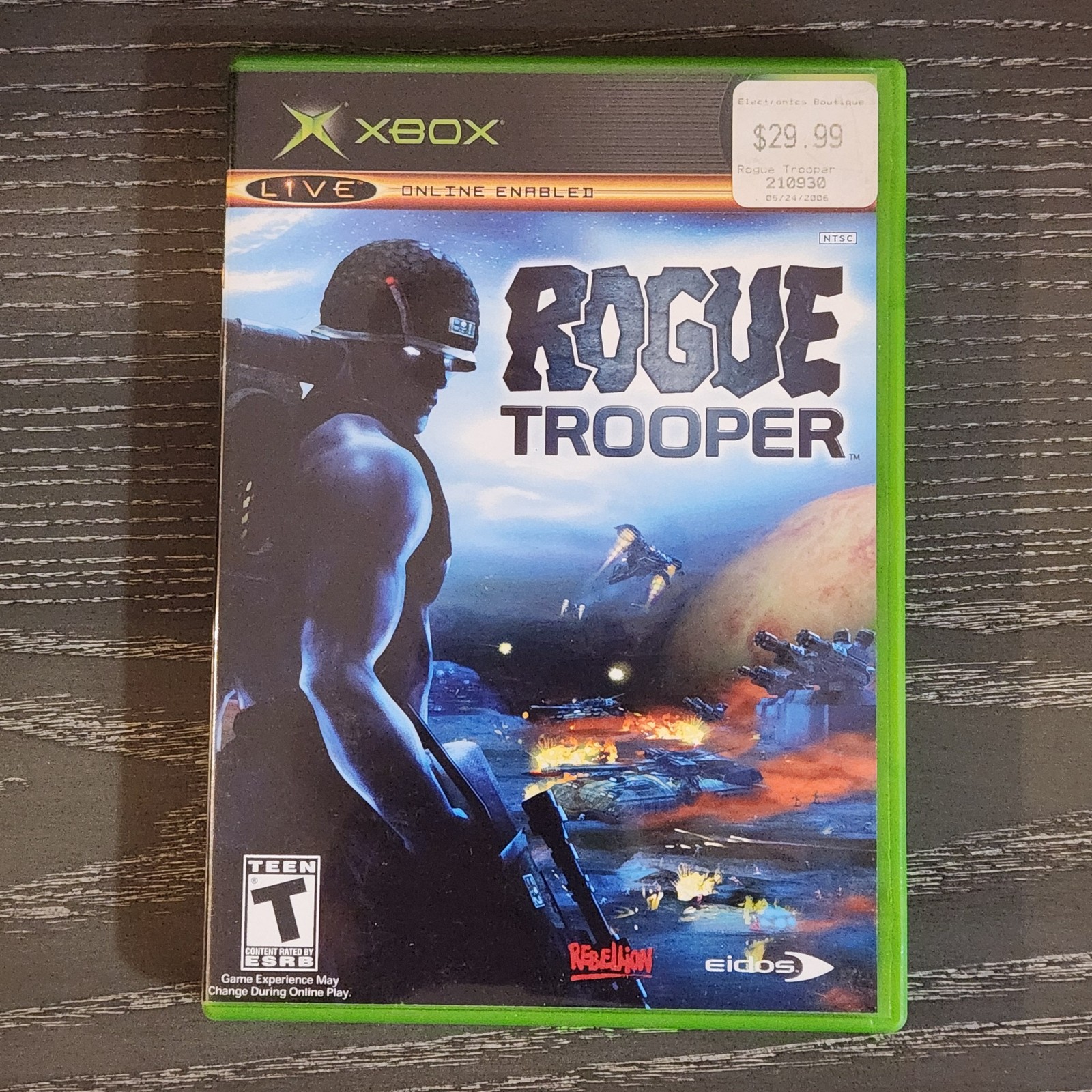 Rogue Trooper (Xbox, 2006) CIB, Very Good