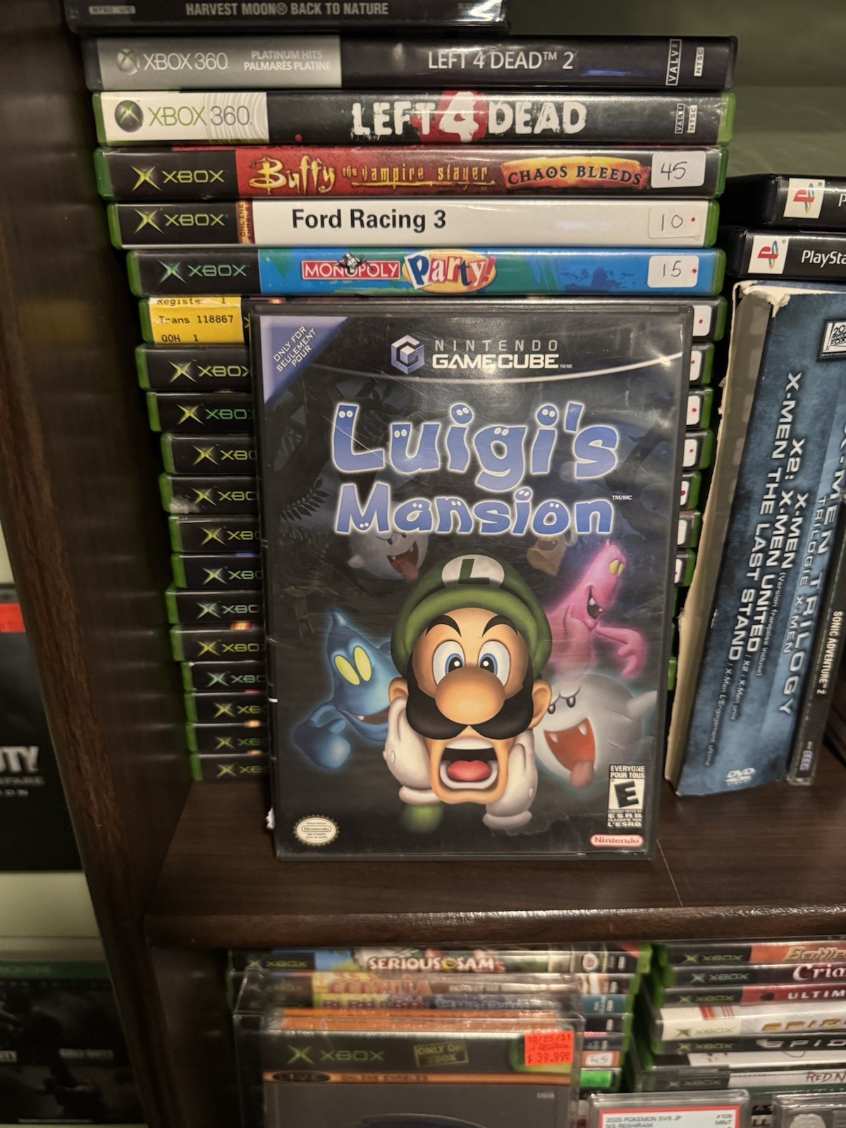 Luigi’s Mansion (Gamecube, 2001) w/ Manual