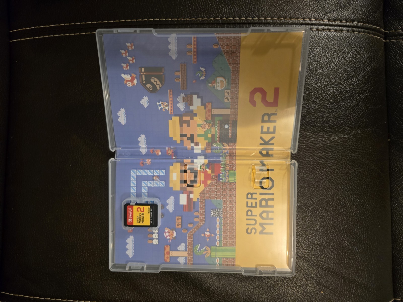 Nintendo Super Mario Maker 2 for Switch w/ Case, Online Multiplayer, PEGI 3 PAL