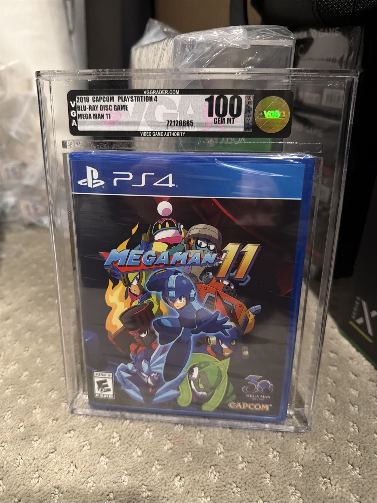 Mega Man 11 Sony PlayStation 4 PS4 VGA 100 GEM MINT HOLY GRAIL – NOT WATA PSA