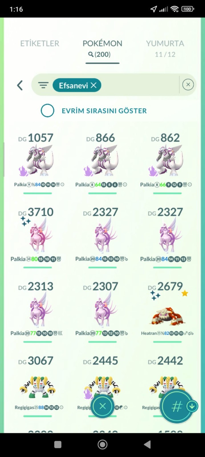 Pokémon Go level 72 lvl – 2016