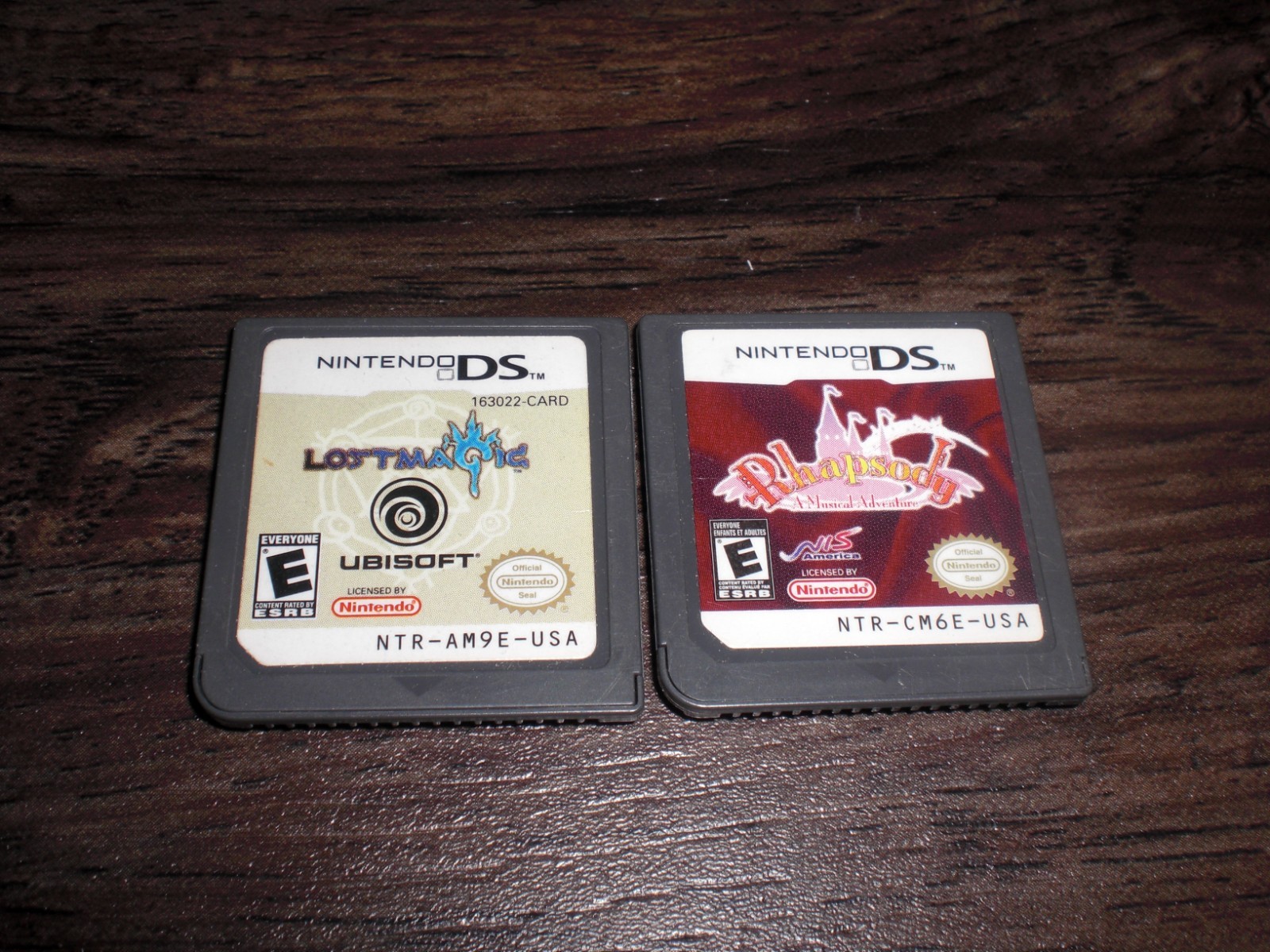 Rhapsody: A Musical Adventure + Lost Magic 4 Nintendo DS 3DS XL AUTHENTIC BOTH