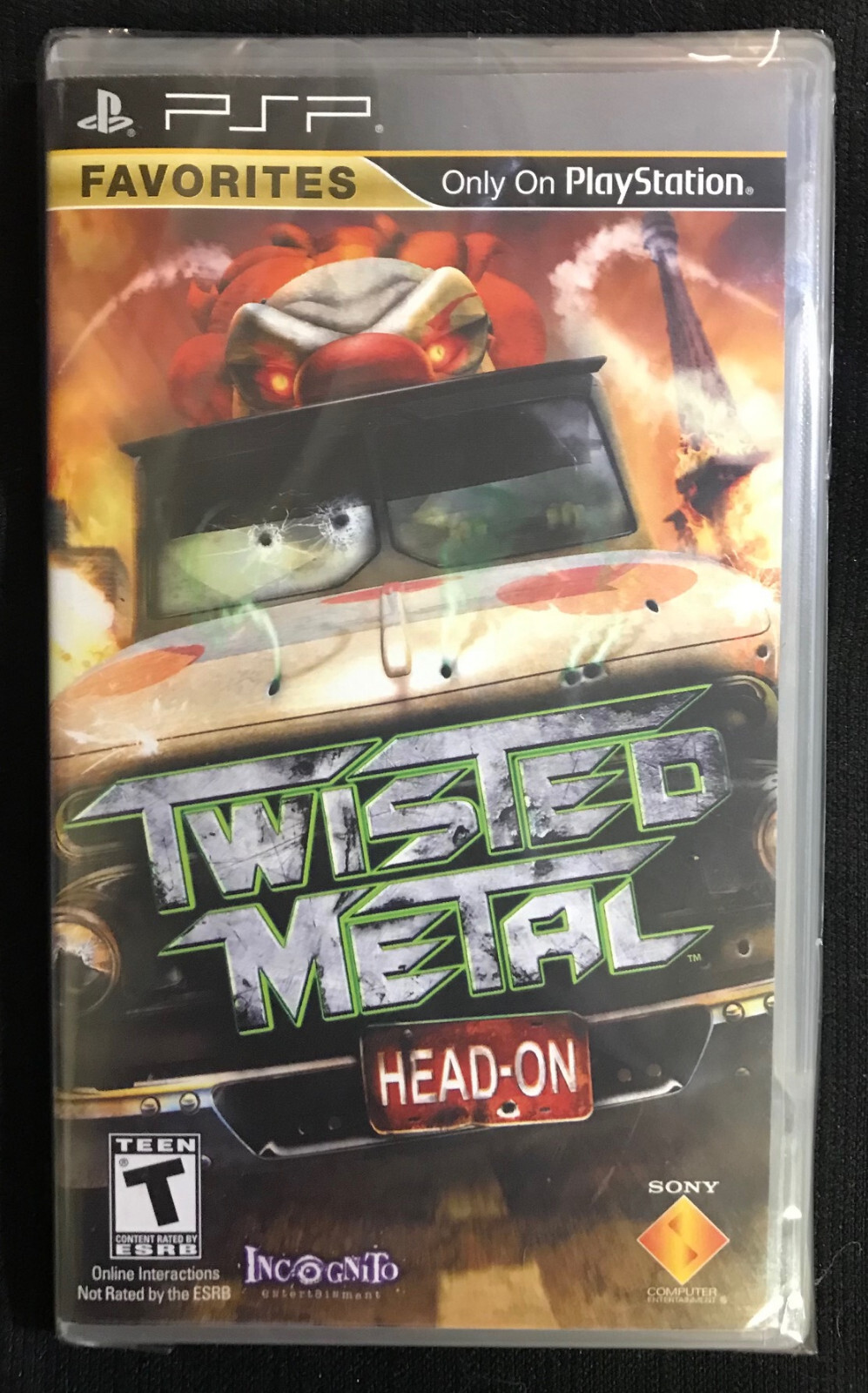 Twisted Metal: Head-On (Sony PSP, 2005) black label-brand new–sealed