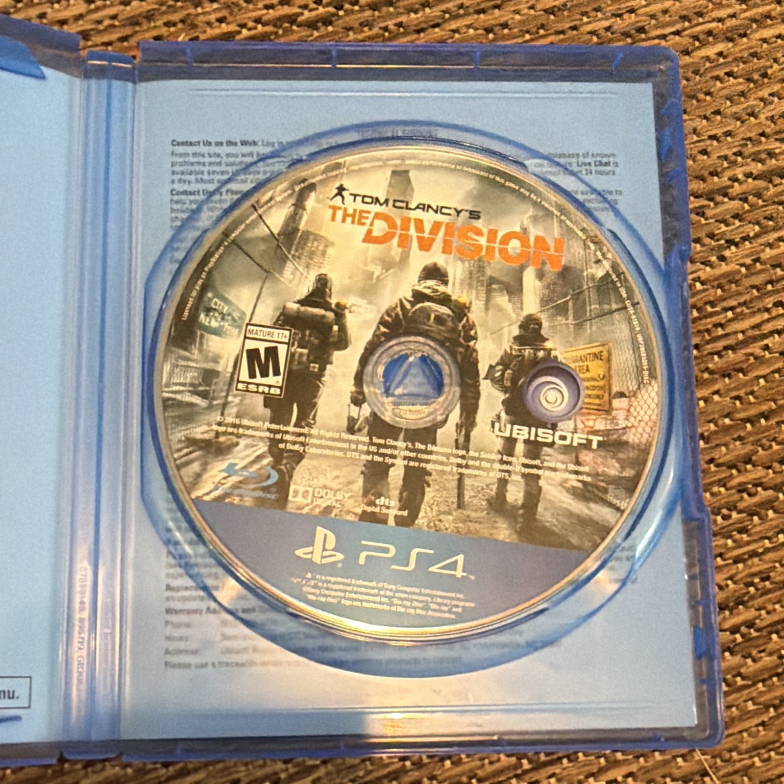Ubisoft Tom Clancy’s The Division for Sony PlayStation 4 (PS4) M Mature