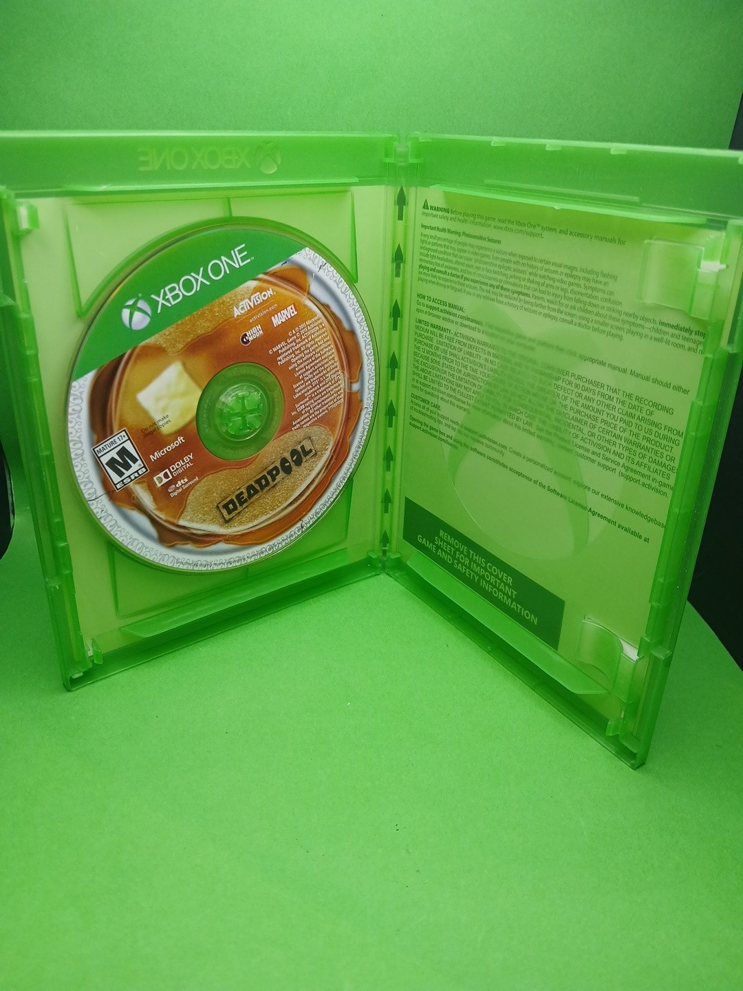 Deadpool (Microsoft Xbox One, 2015) – TESTED, Great Disc!