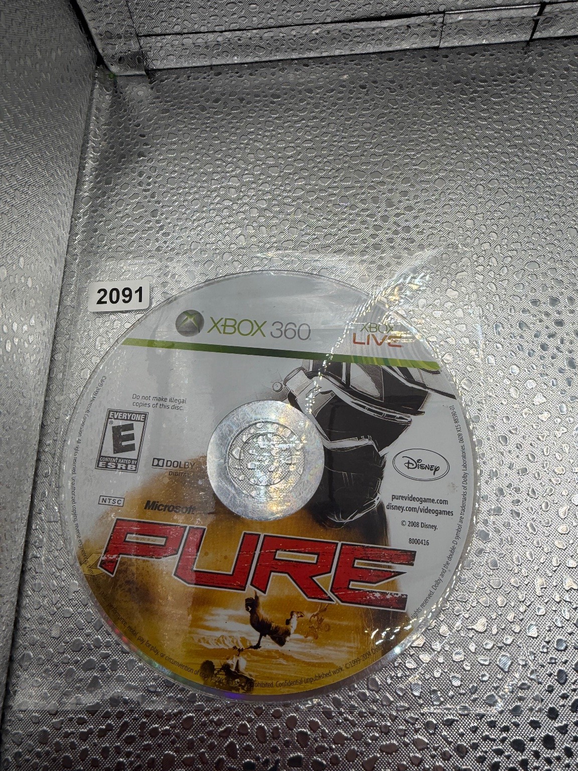 Pure Xbox 360 Video Game ATV Racing Extreme Sports Xbox Live
